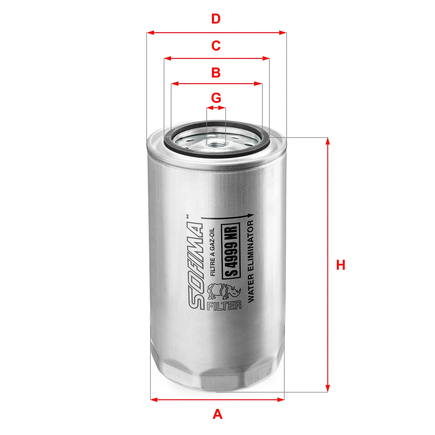 Fuel Filter (S 4999 NR)