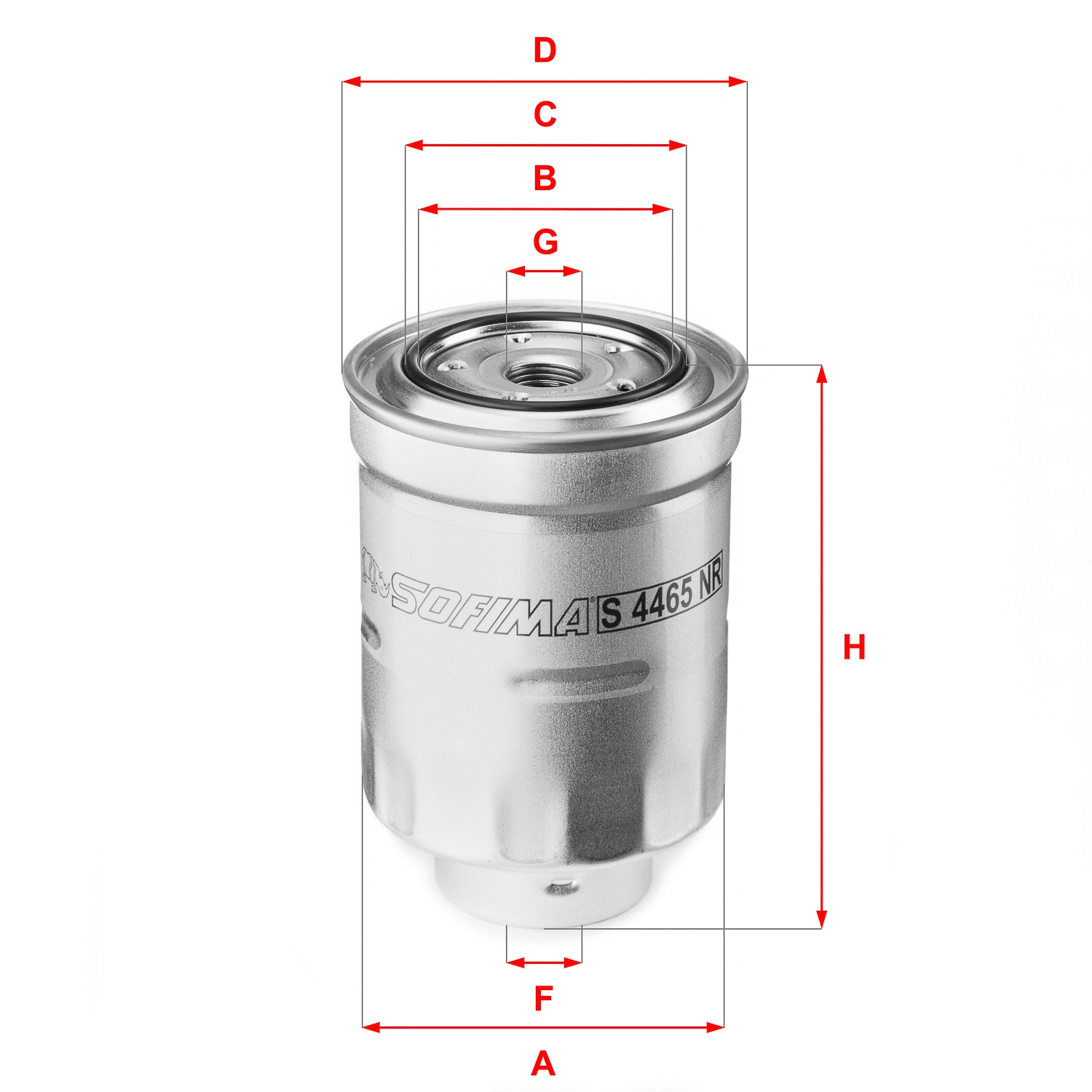 Fuel Filter (S 4465 NR)
