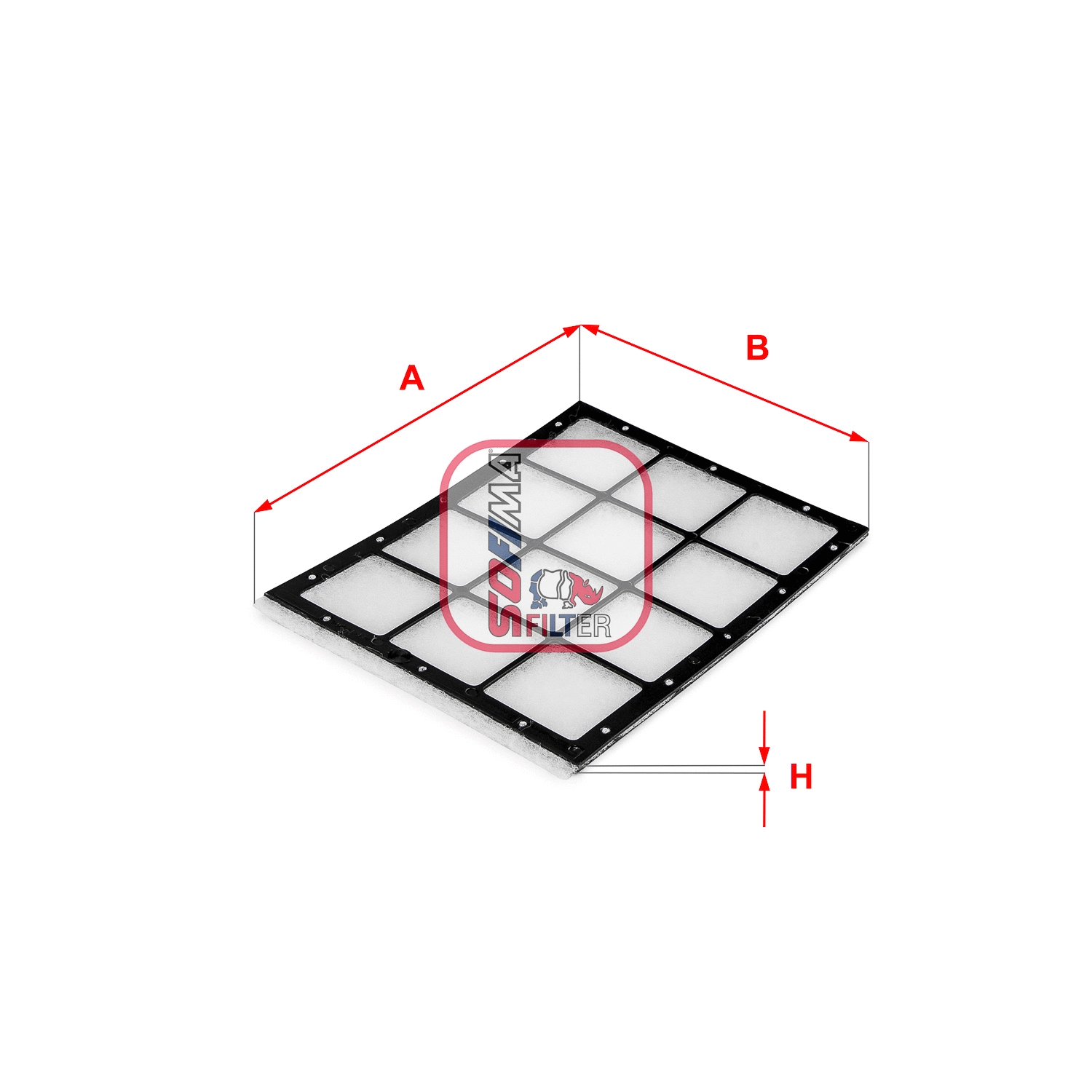 Filter, cabin air (S 3317 C)