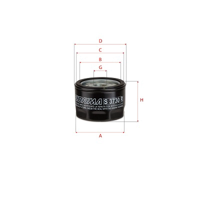 Oil Filter (S 3730 R)