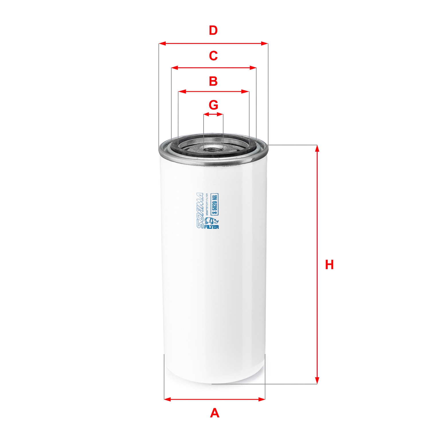 Fuel Filter (S 5020 NR)