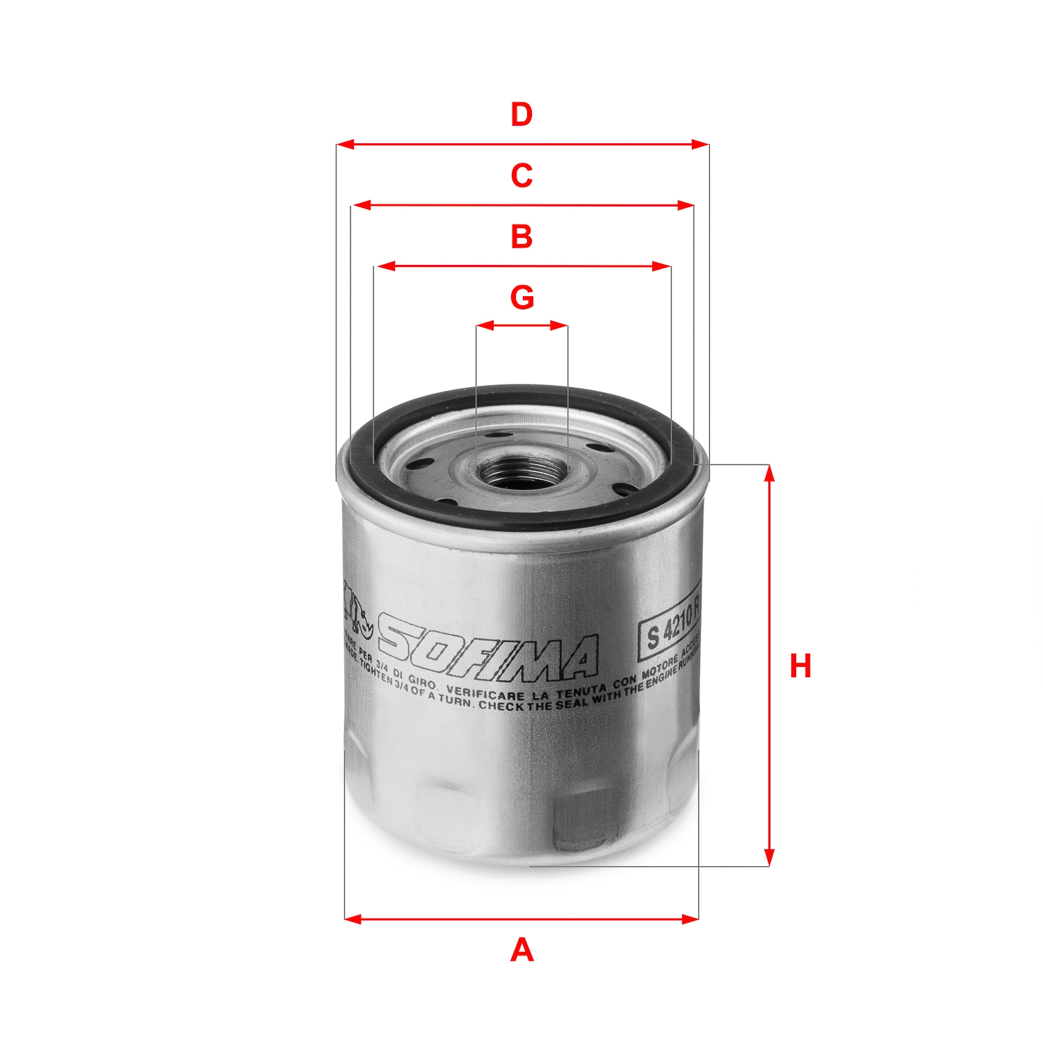 Oil Filter (S 4210 R)
