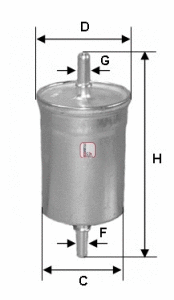 Fuel Filter (S 1848 B)
