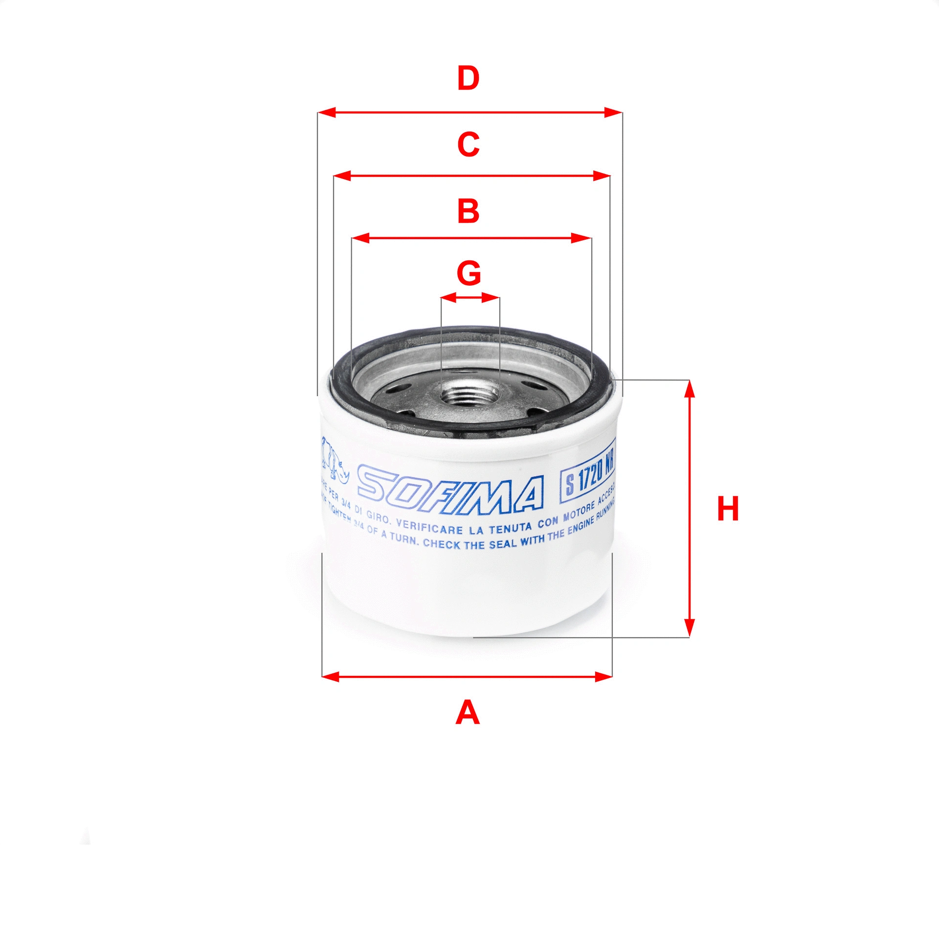Fuel Filter (S 1720 NR)