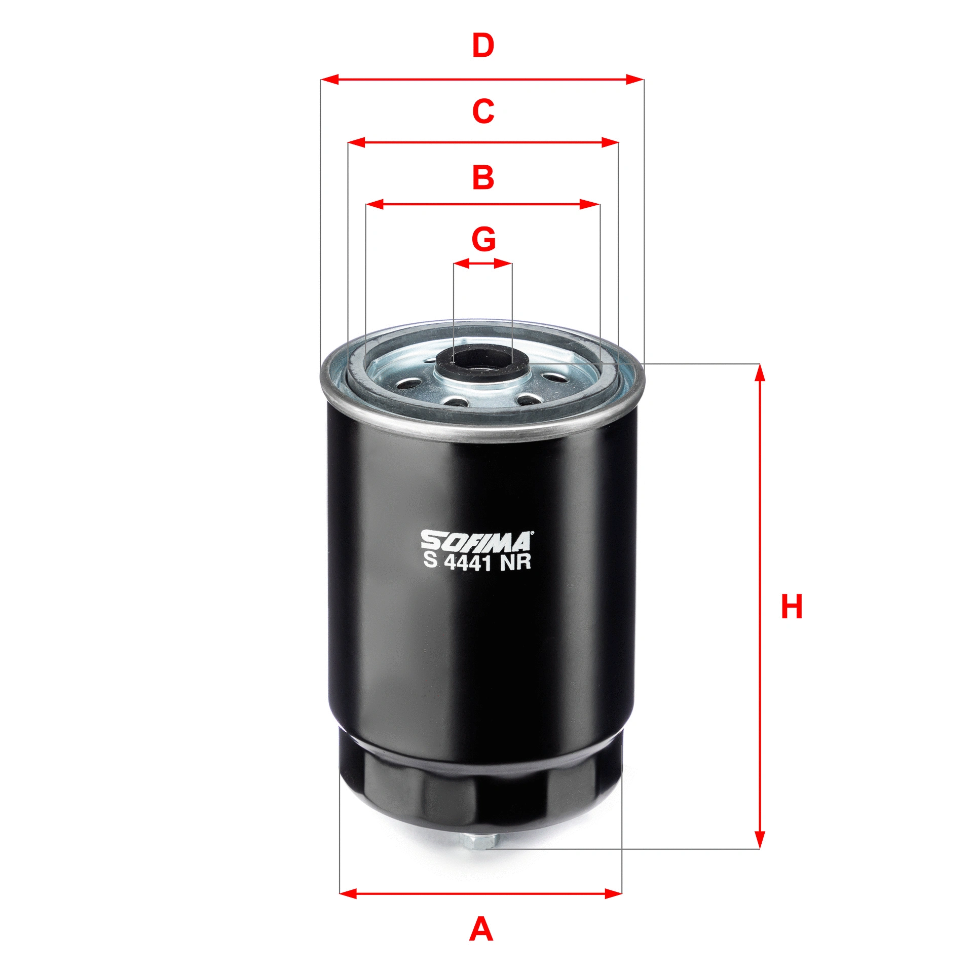Fuel Filter (S 4441 NR)