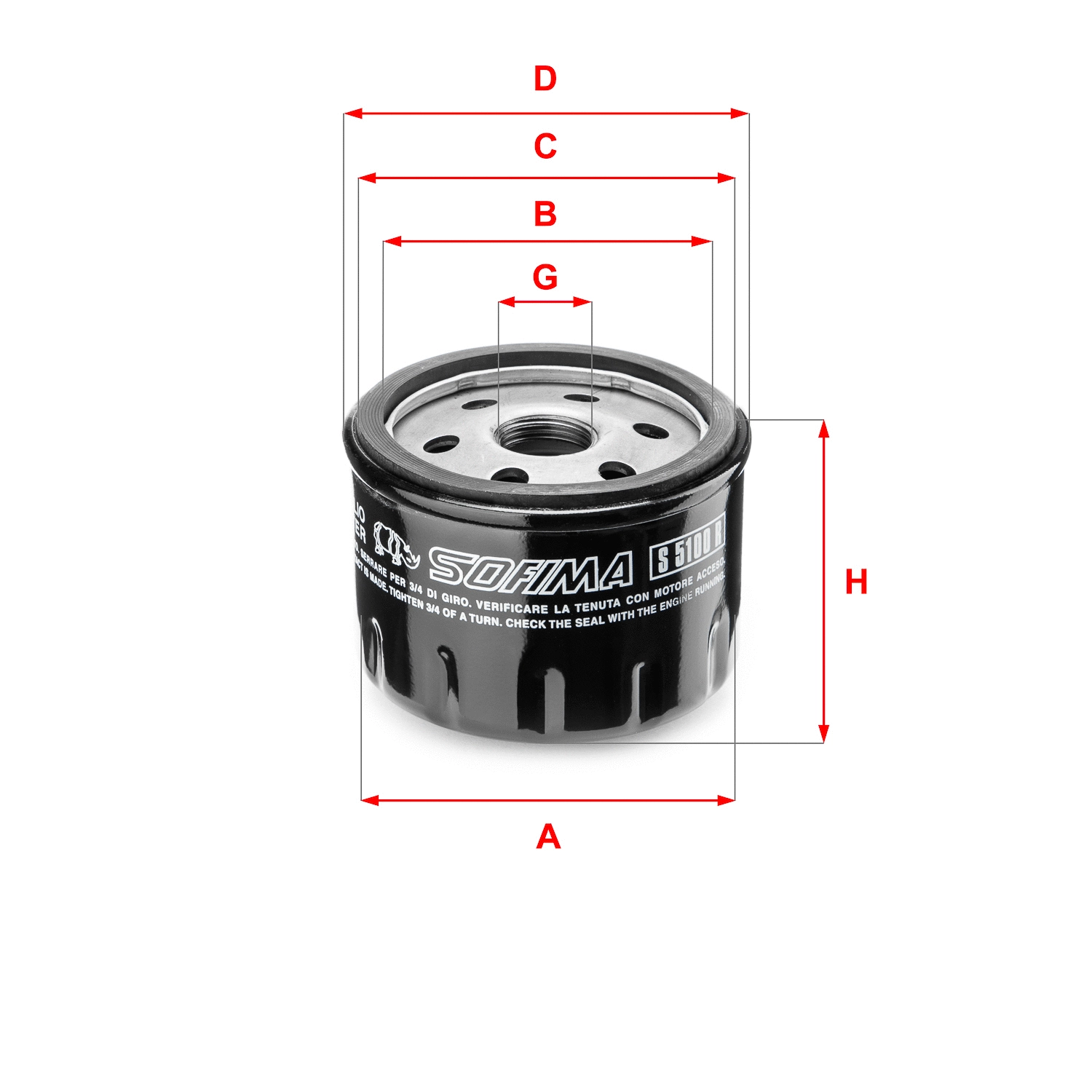 Oil Filter (S 5100 R)