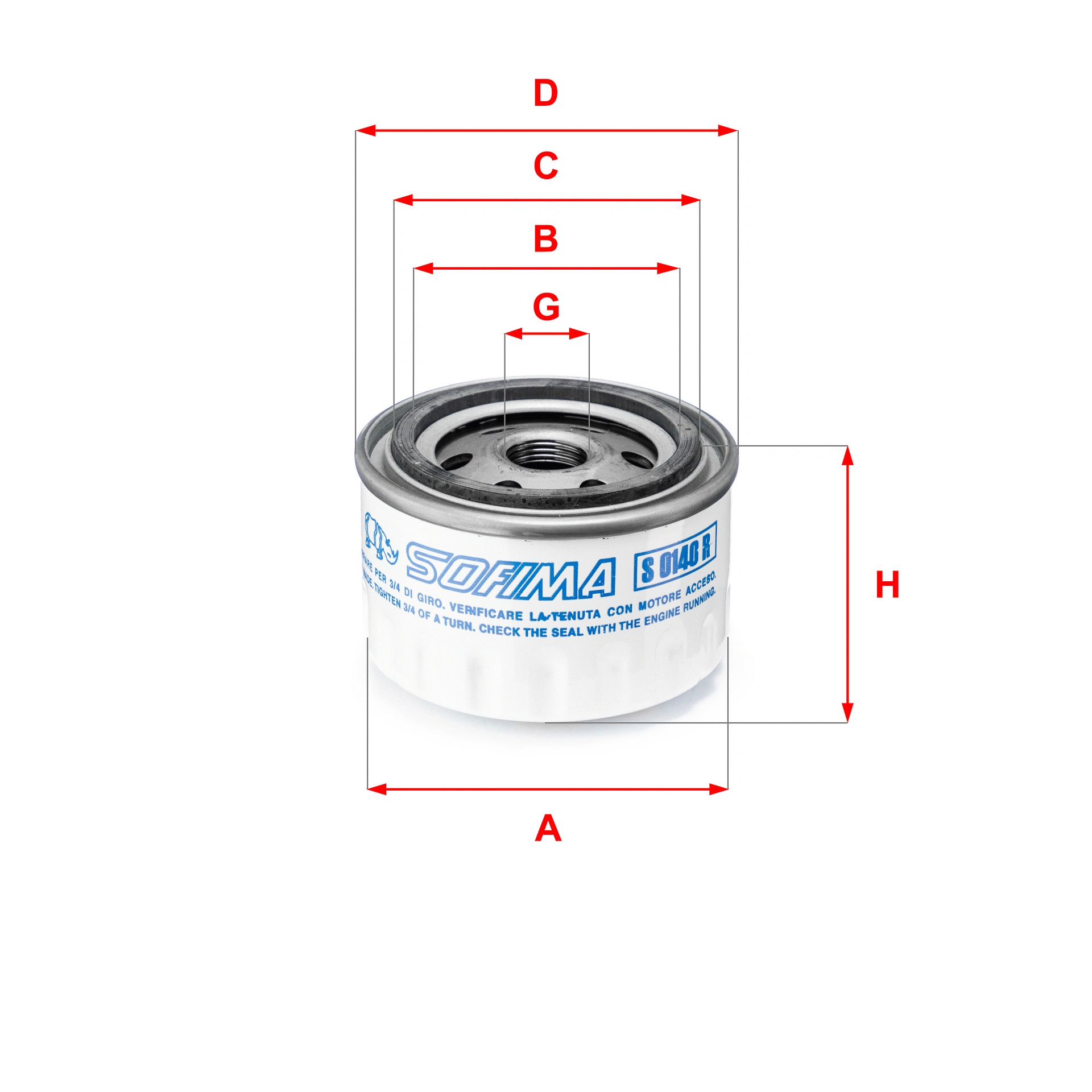 Oil Filter (S 0140 R)