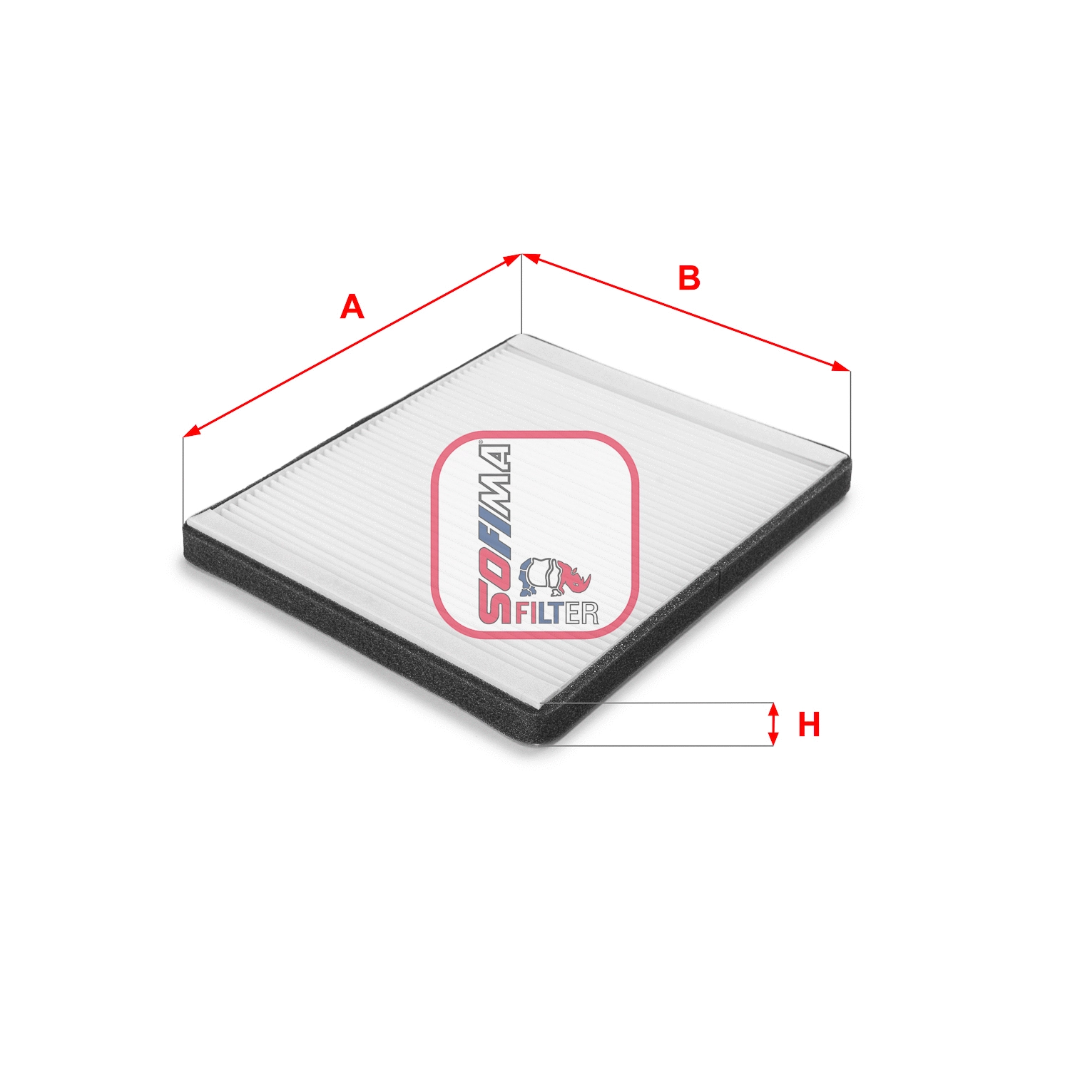 Filter, cabin air (S 3075 C)