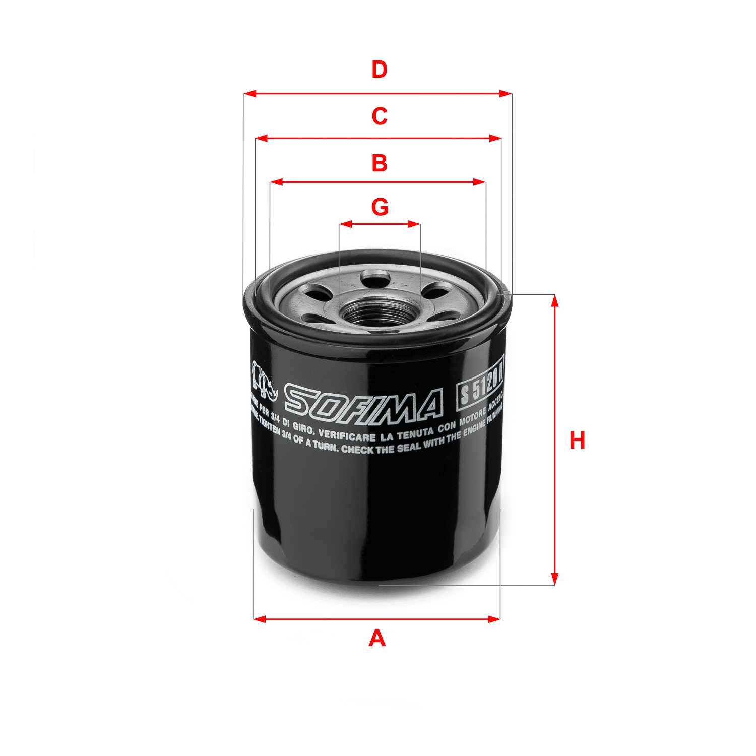 Oil Filter (S 5120 R)
