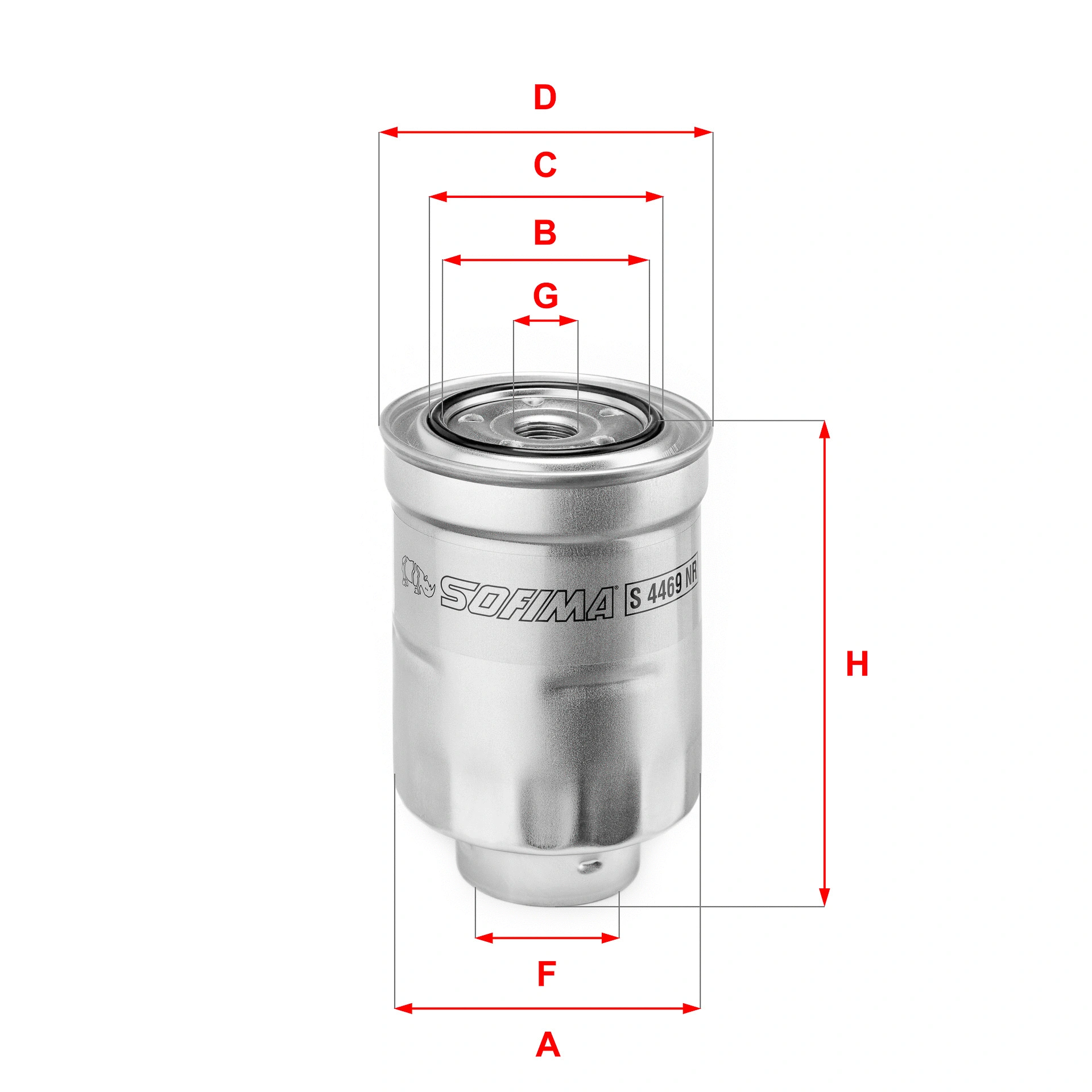 Fuel Filter (S 4469 NR)