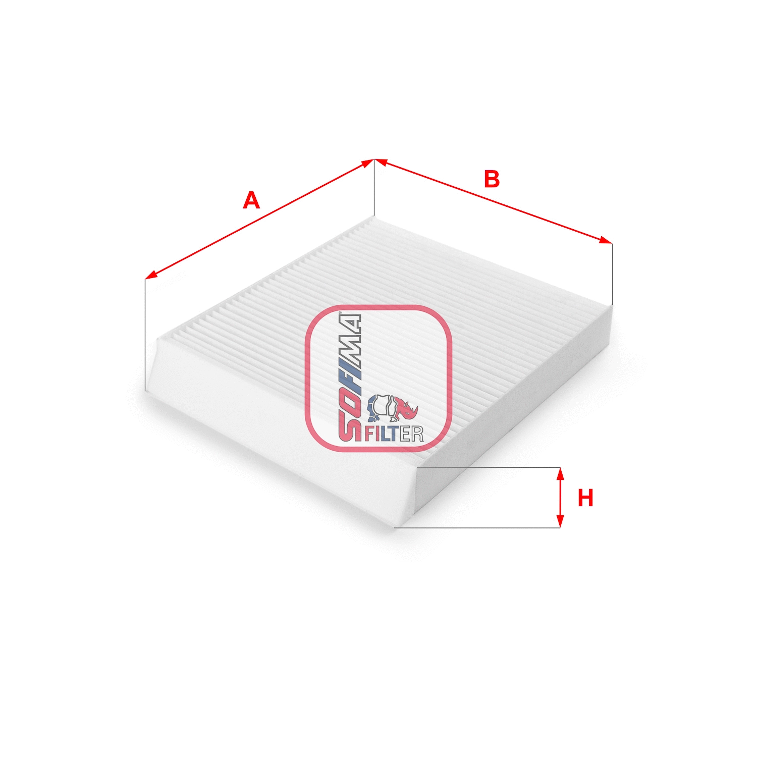 Filter, cabin air (S 3087 C)