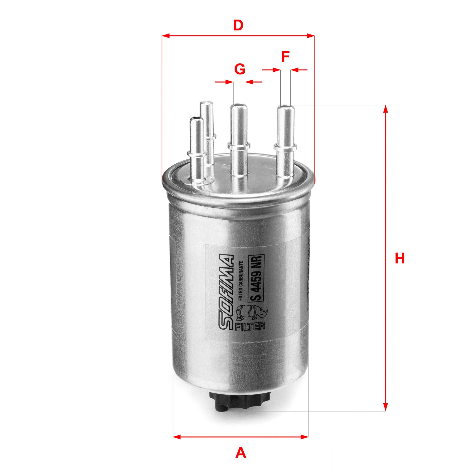 Fuel Filter (S 4459 NR)