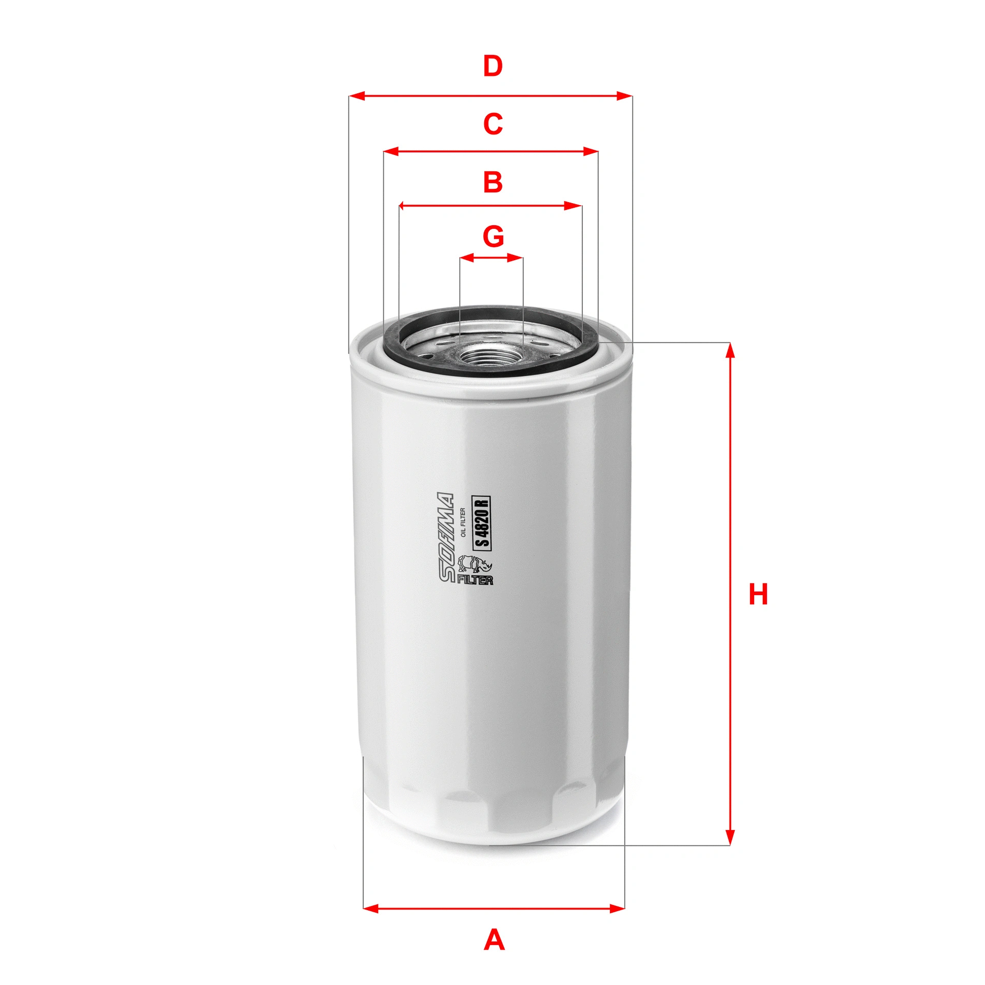 Oil Filter (S 4820 R)
