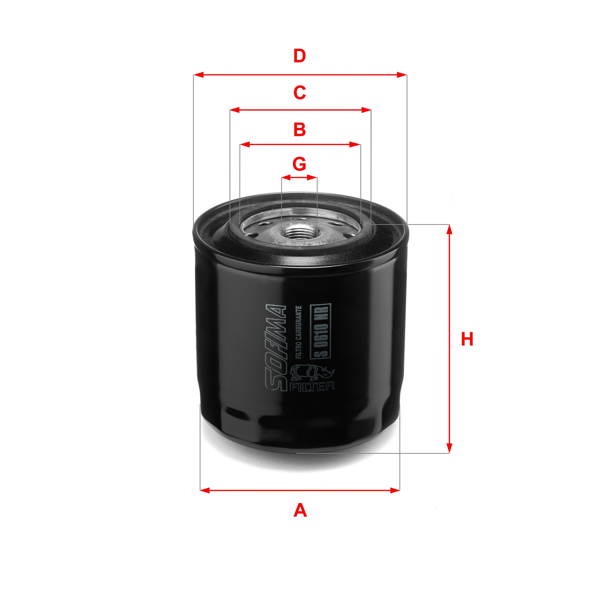 Fuel Filter (S 0610 NR)
