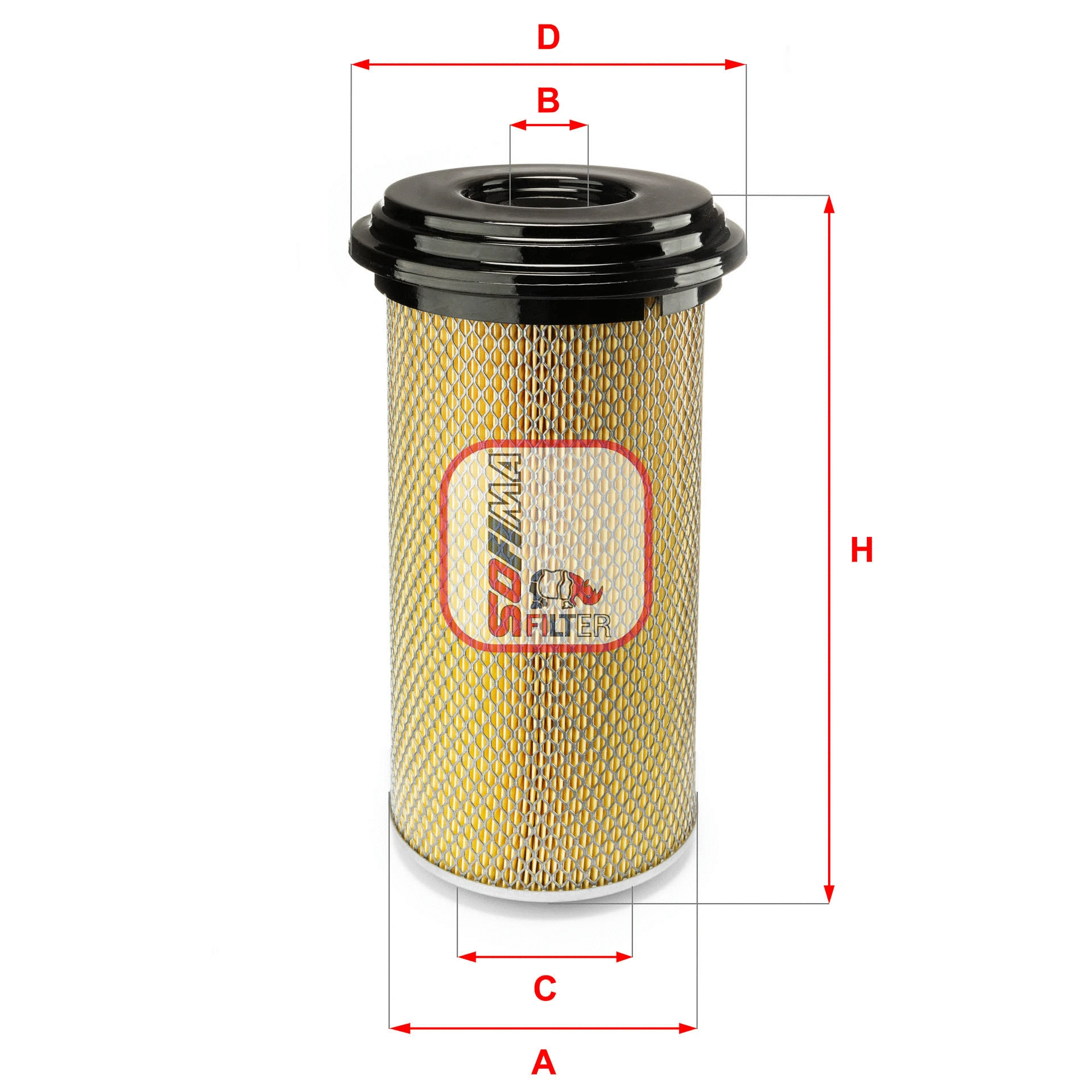 Air Filter (S 7550 A)