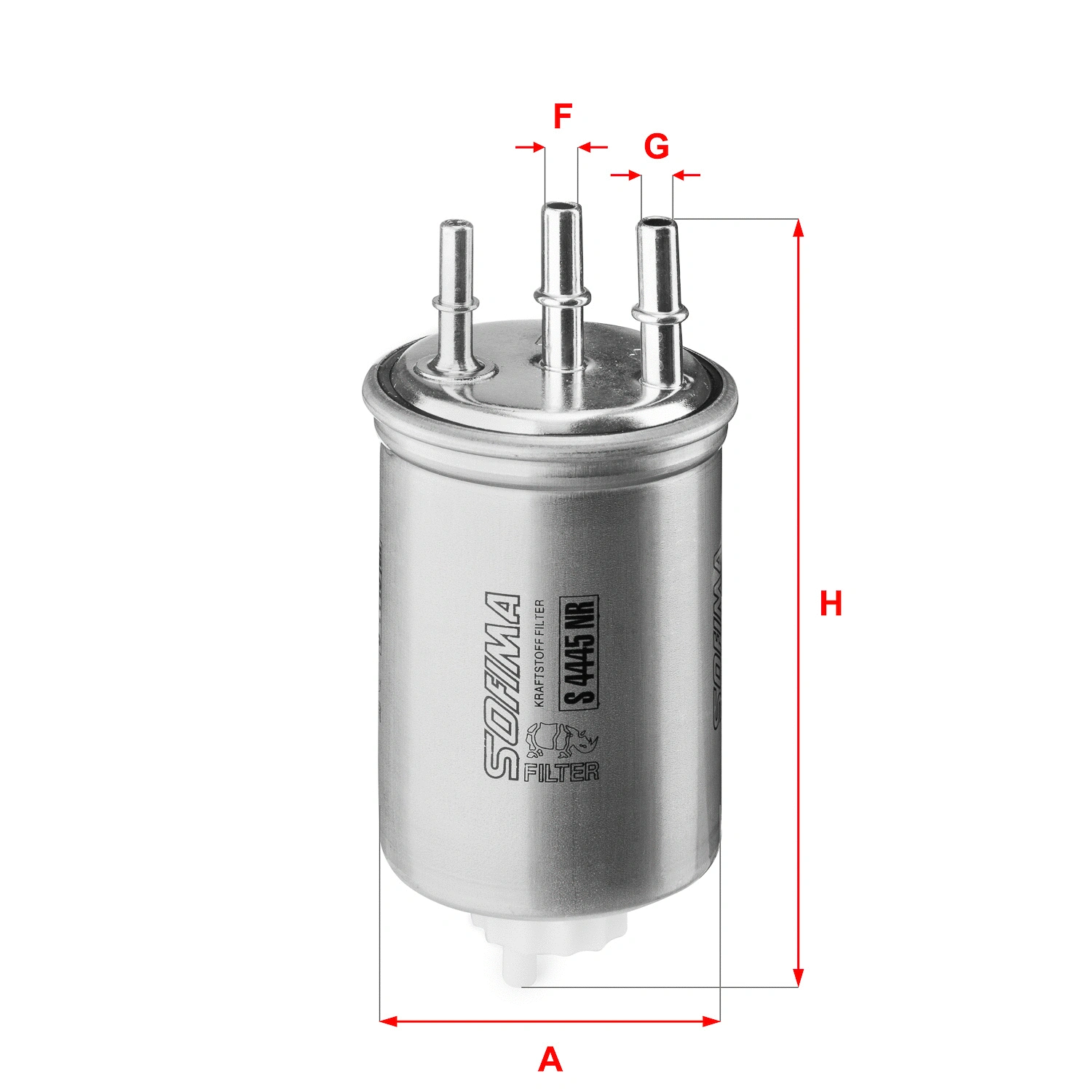 Fuel Filter (S 4445 NR)