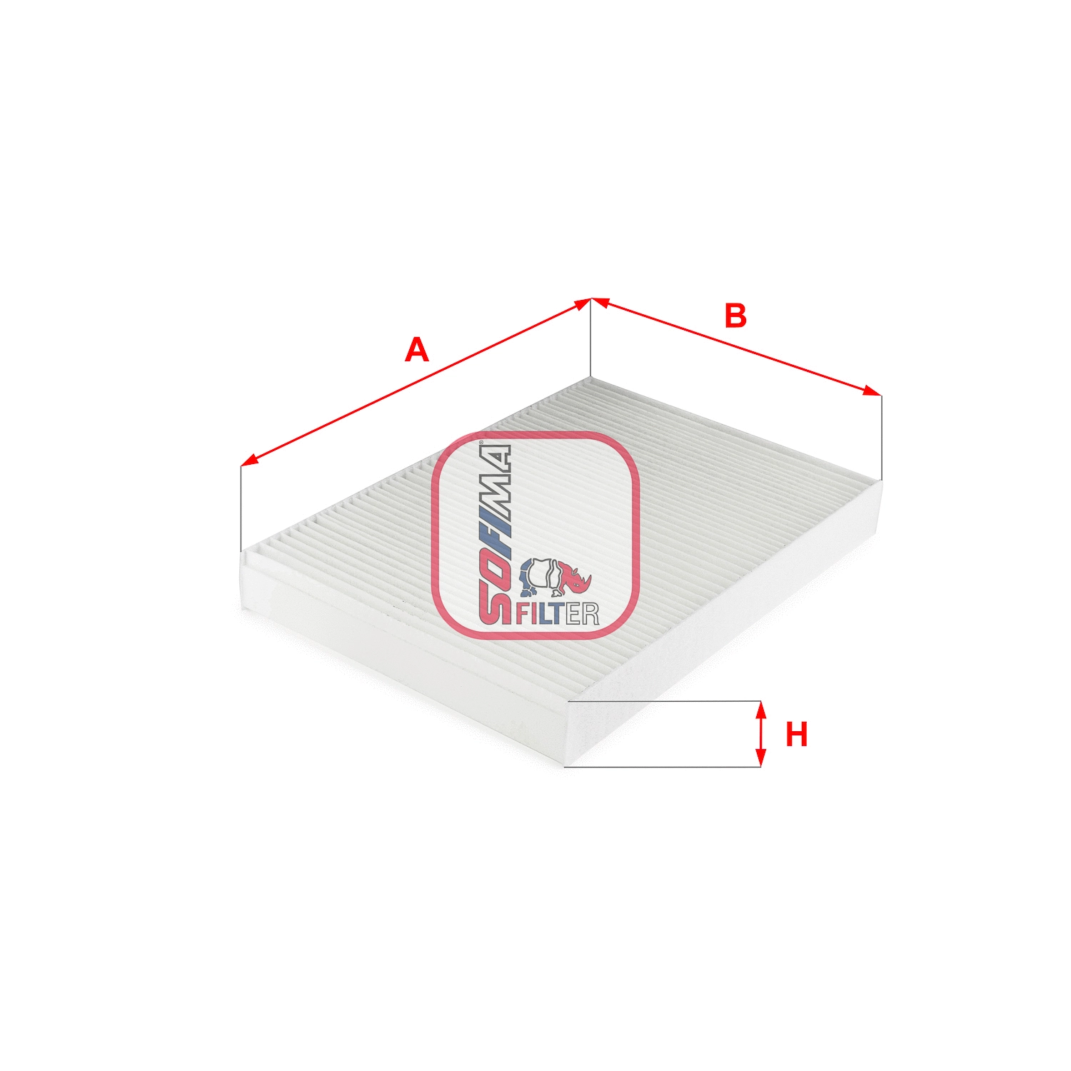 Filter, cabin air (S 3314 C)