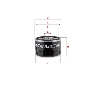 Oil Filter (S 3759 R)