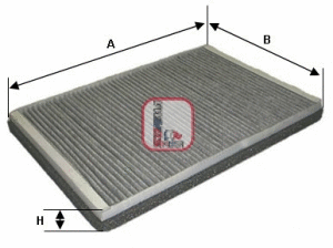 Filter, cabin air (S 4169 CA)