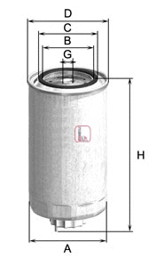 Fuel Filter (S 2110 NR)