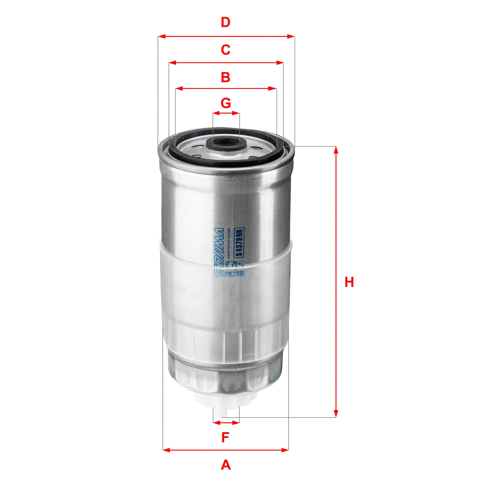Fuel Filter (S 4326 NR)
