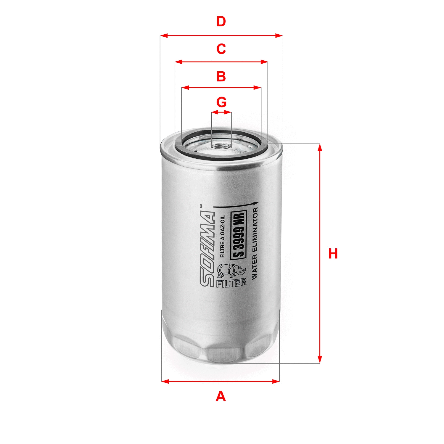 Fuel Filter (S 3999 NR)