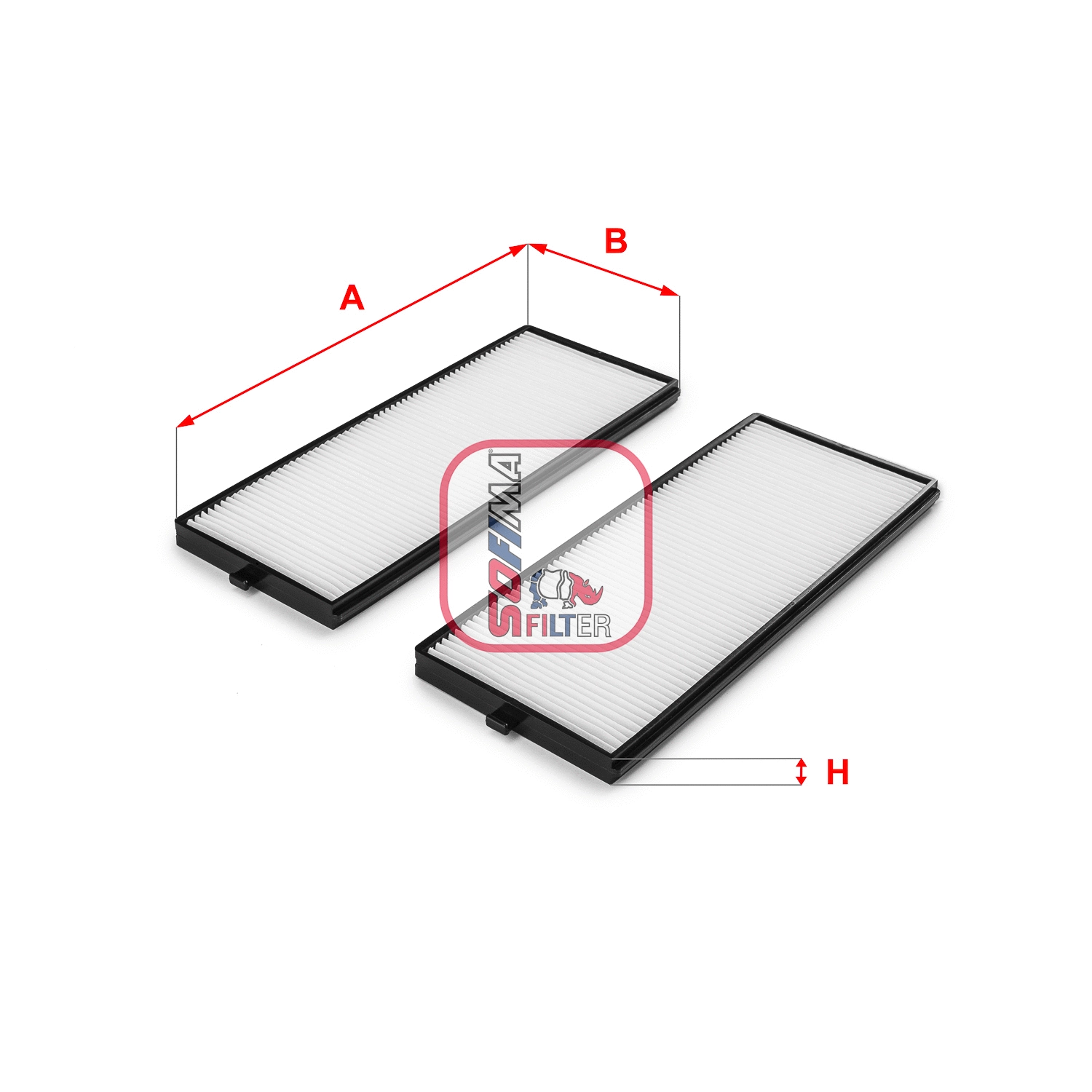 Filter, cabin air (S 3119 C)