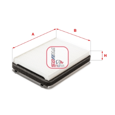 Filter, cabin air (S 3425 C)