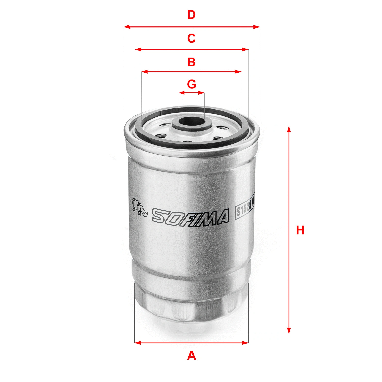 Fuel Filter (S 1528 NR)