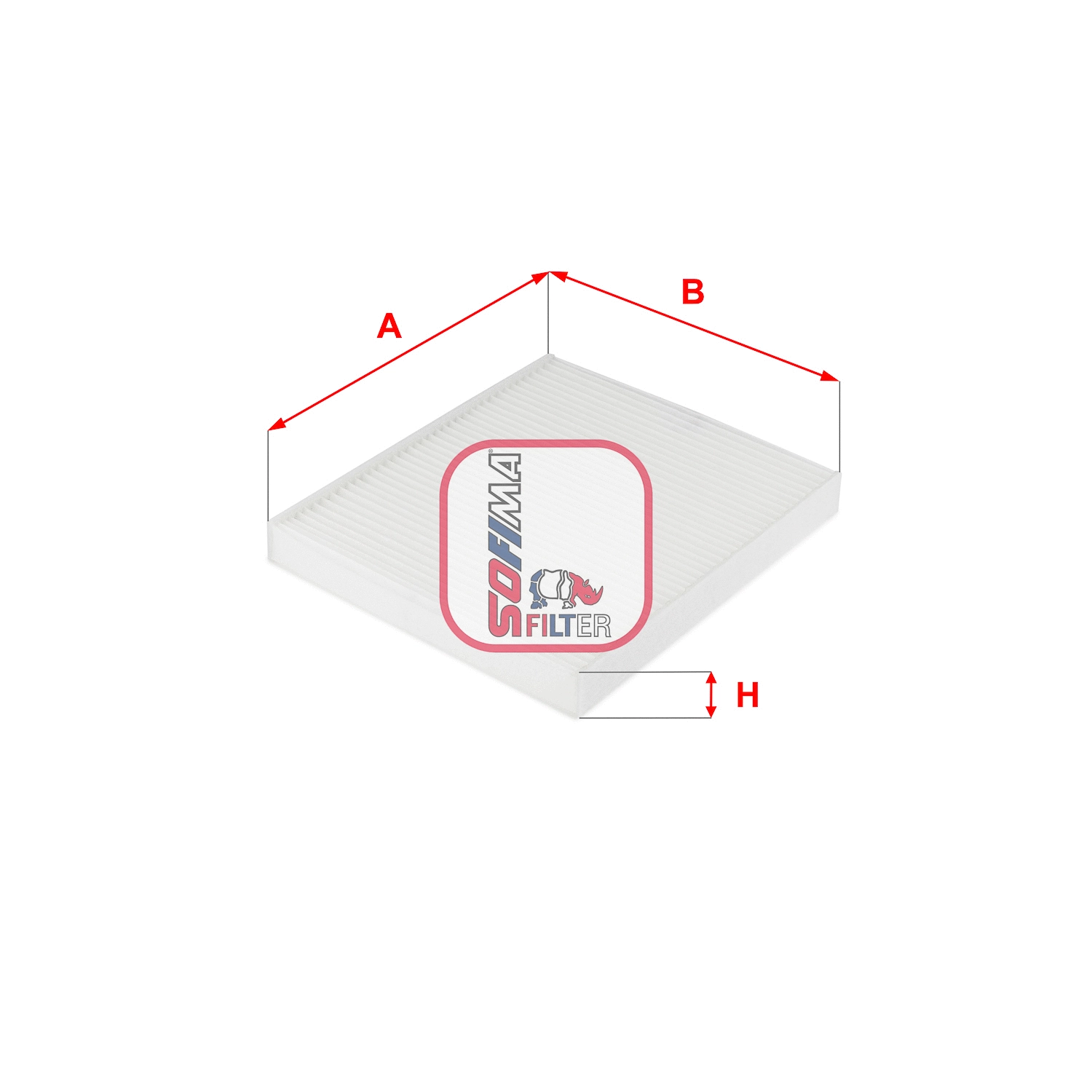 Filter, cabin air (S 3243 C)