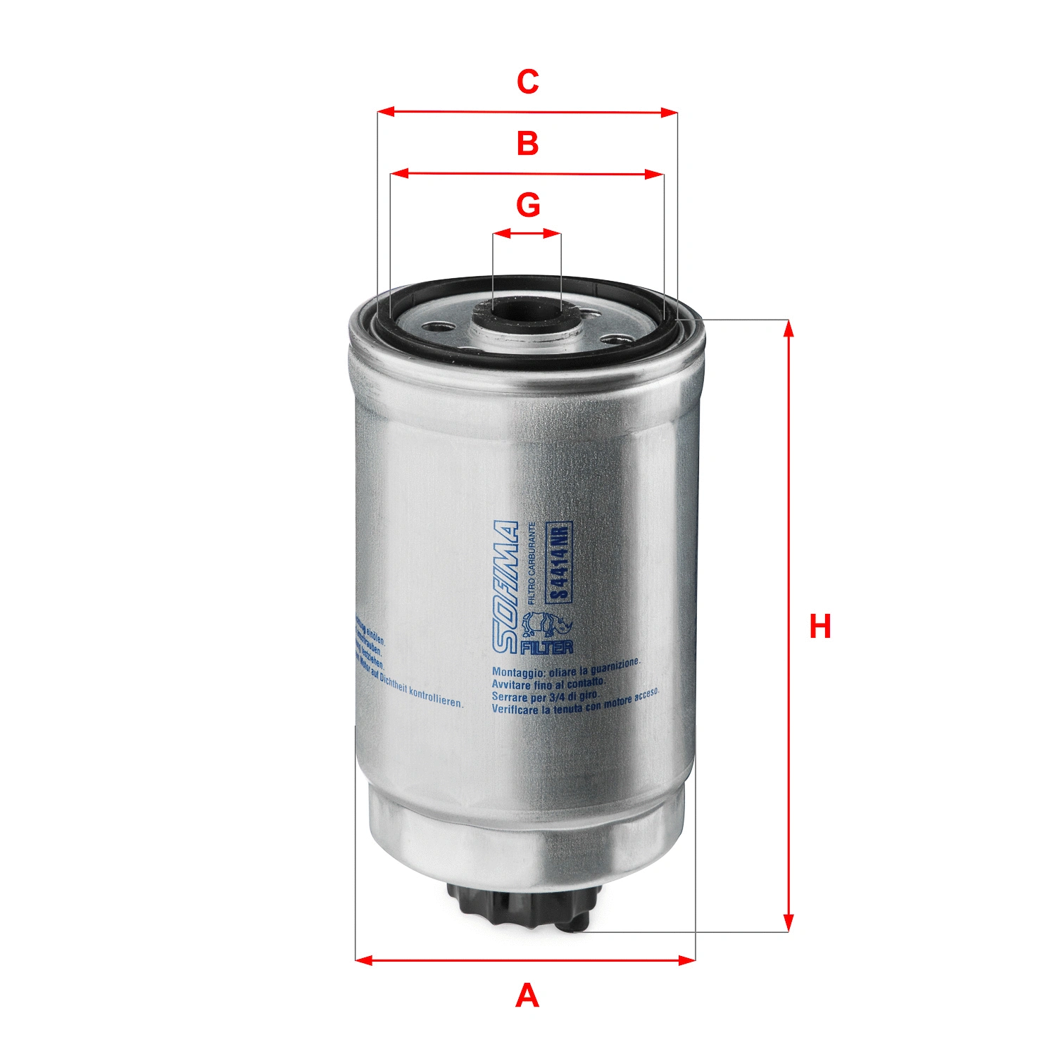 Fuel Filter (S 4414 NR)