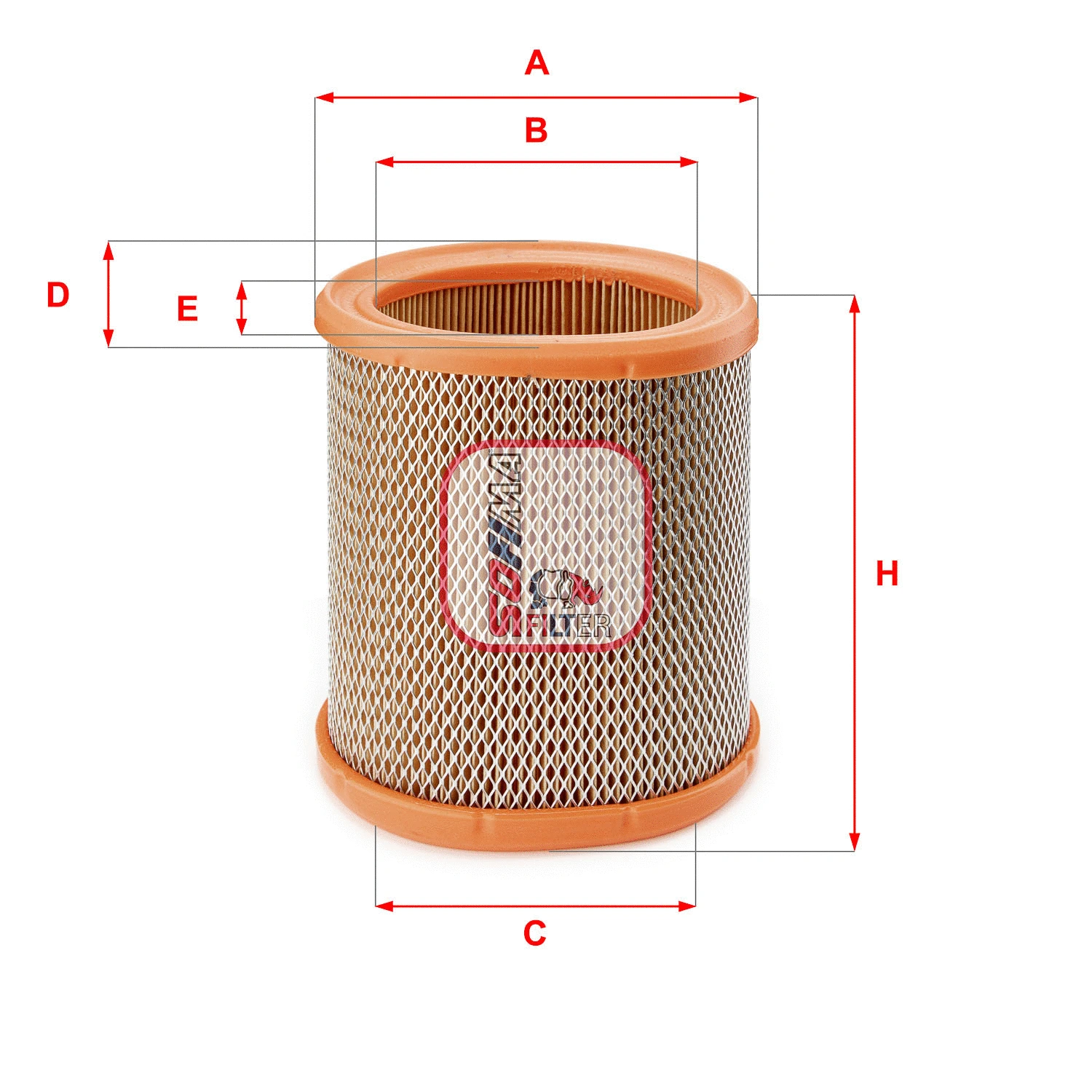 Air Filter (S 7258 A)