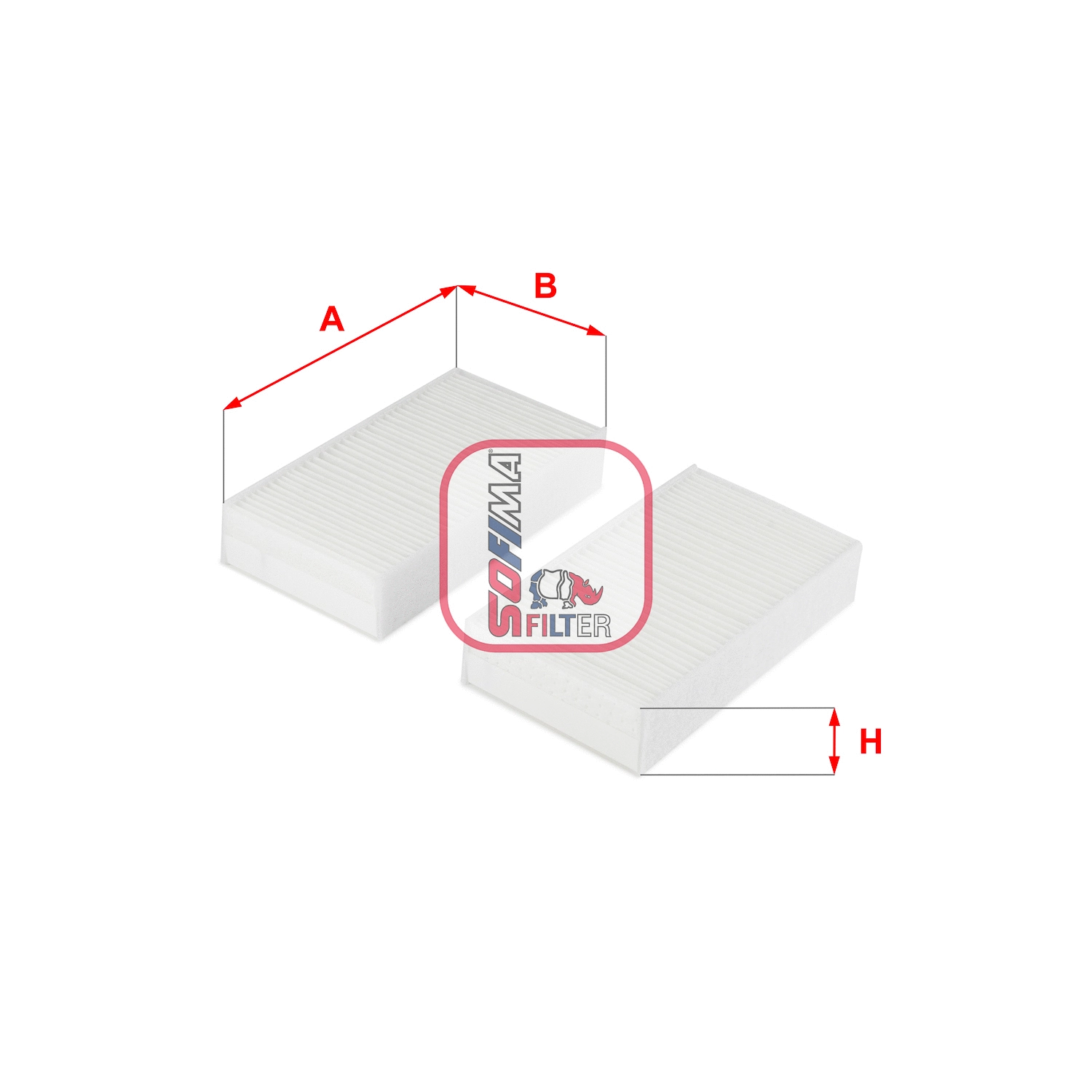Filter, cabin air (S 3253 C)