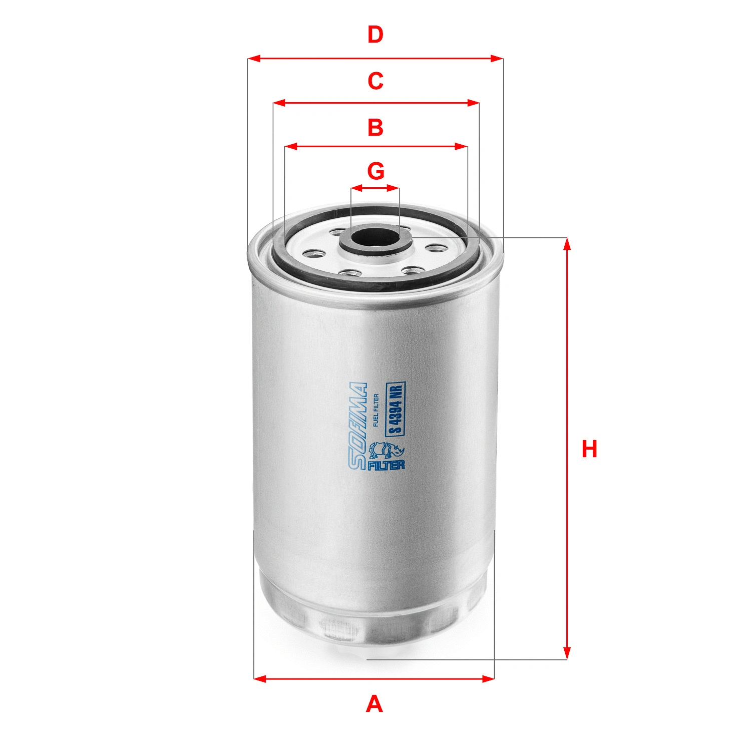 Fuel Filter (S 4341 NR)