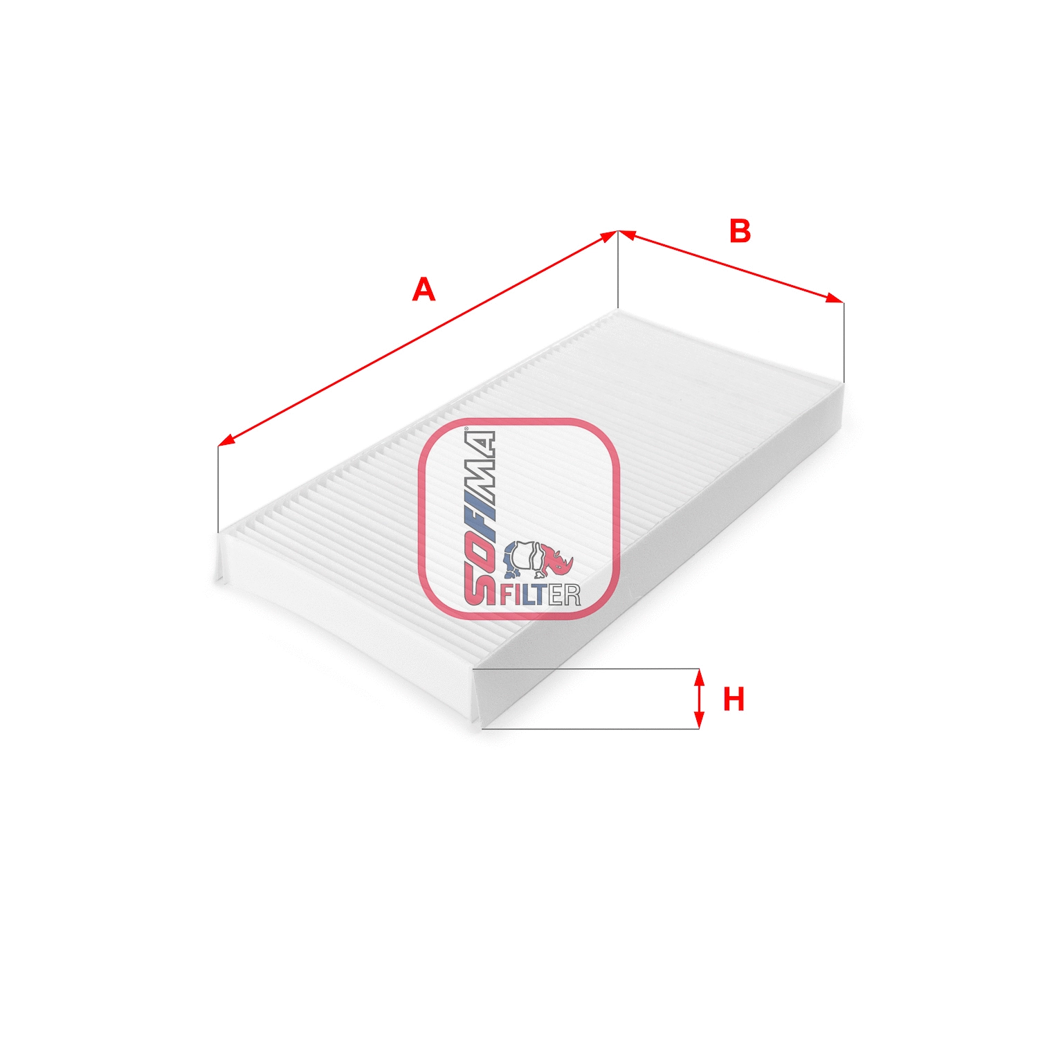 Filter, cabin air (S 3034 C)