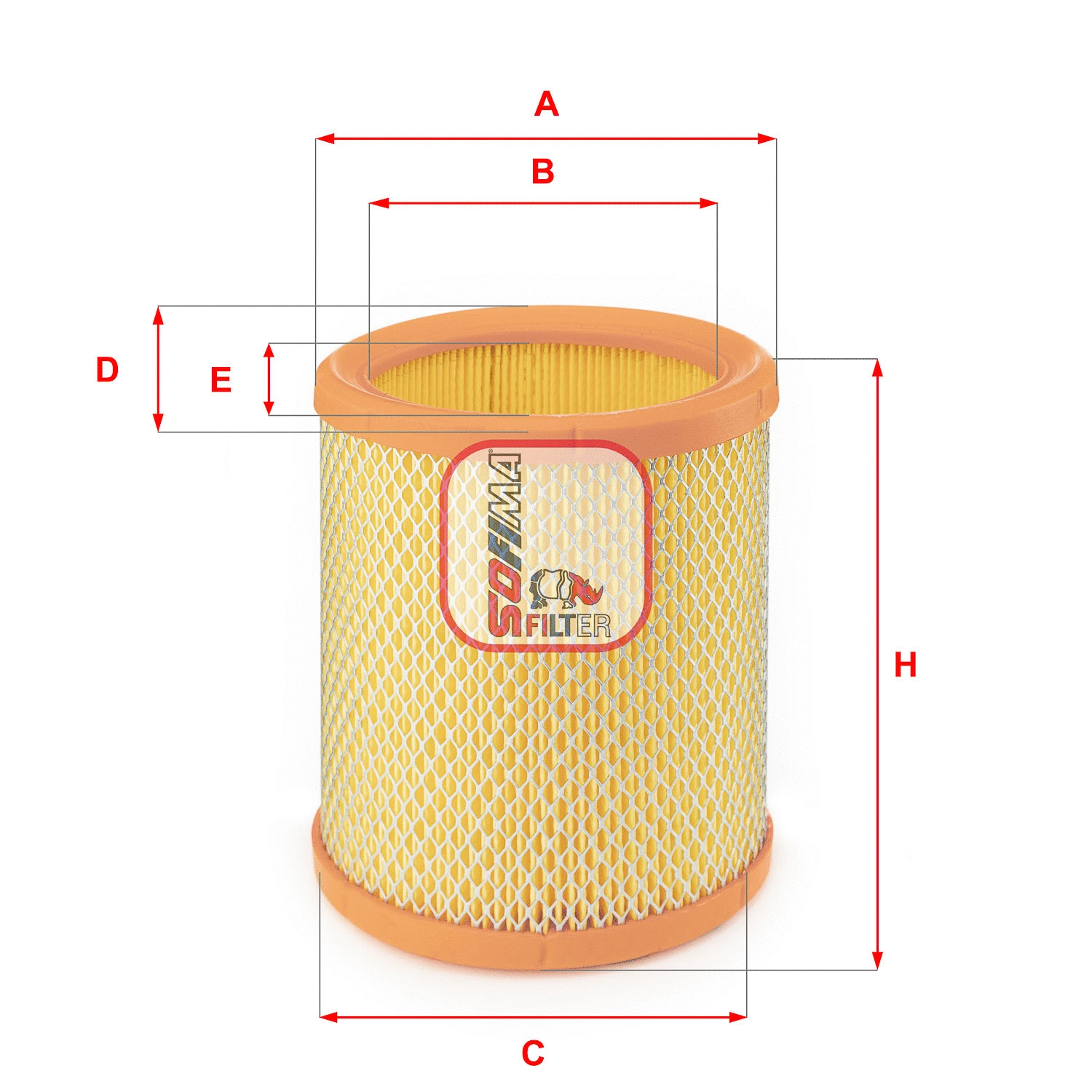Air Filter (S 7196 A)