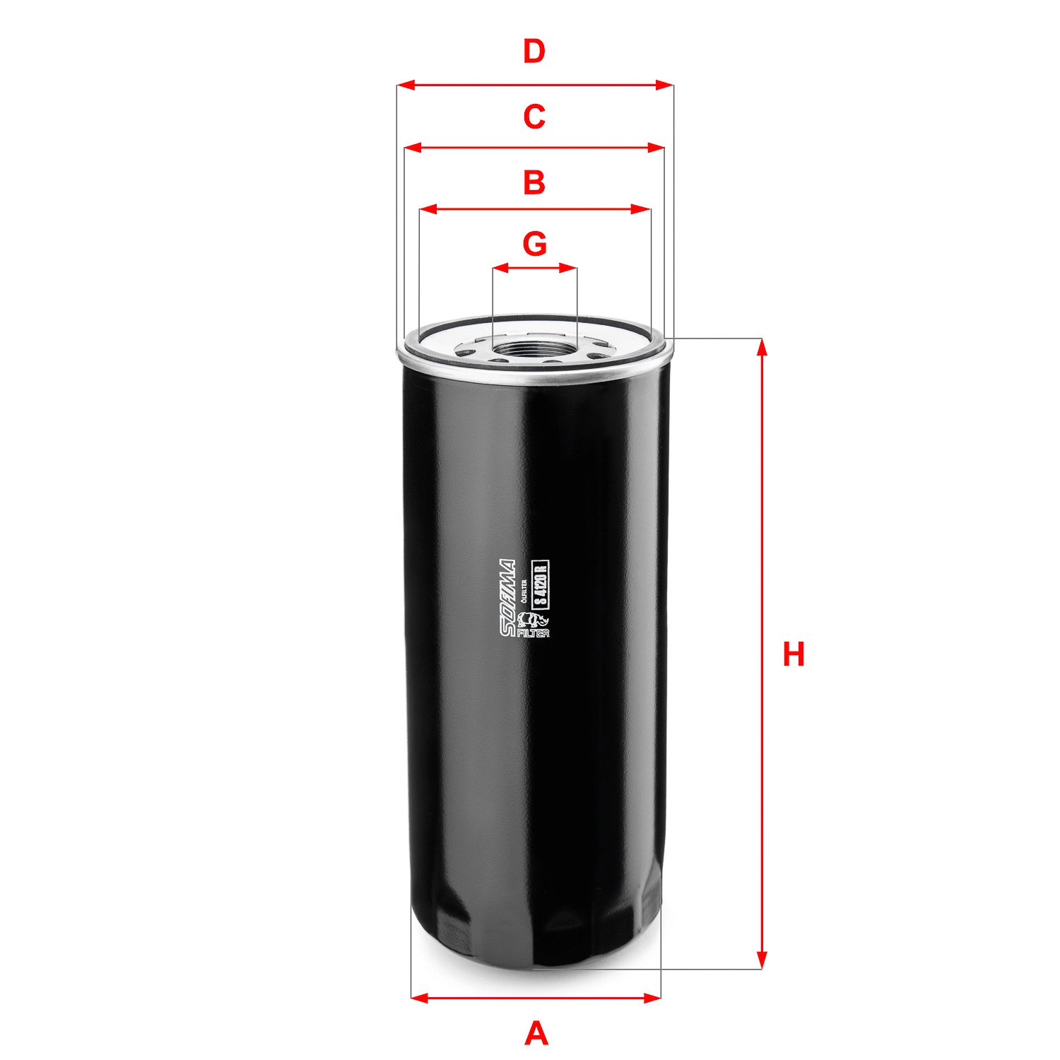 Oil Filter (S 4120 R)