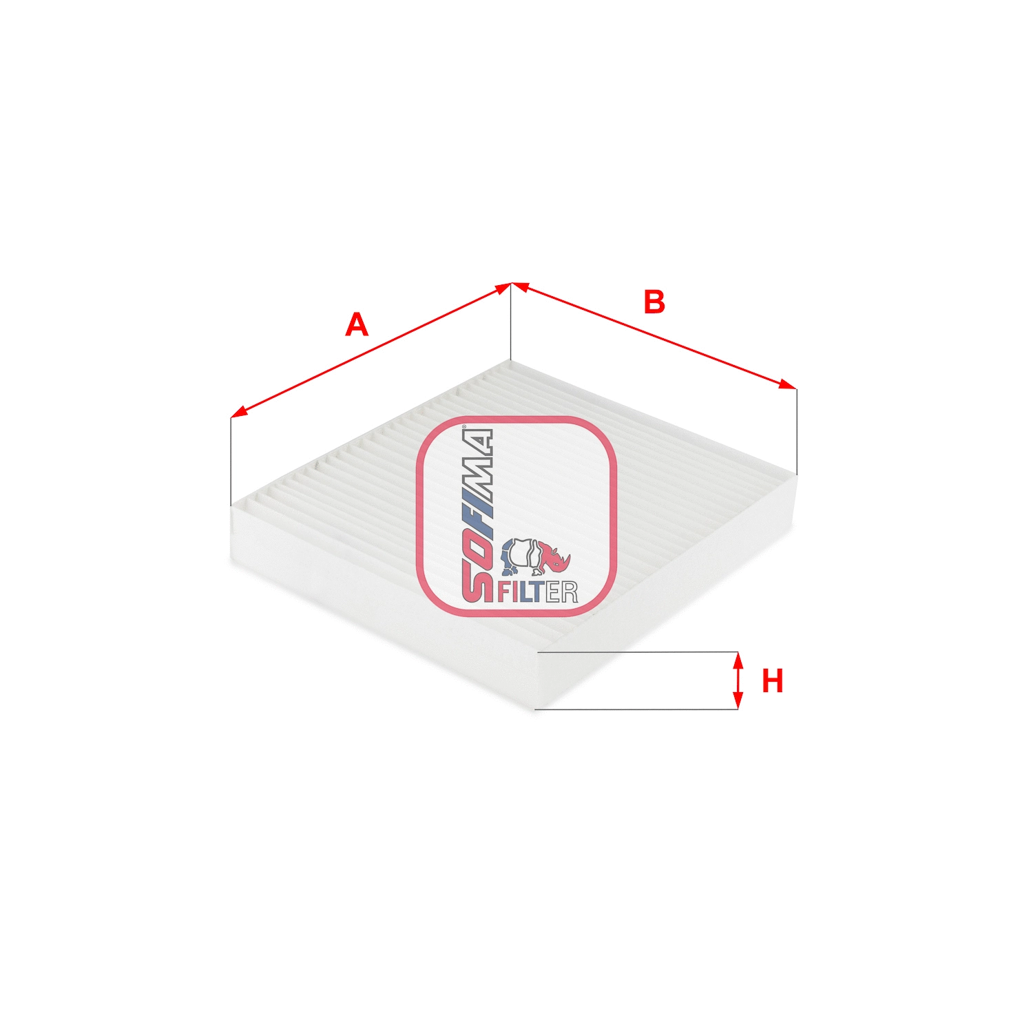 Filter, cabin air (S 3249 C)