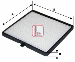 Filter, cabin air (S 3126 C)