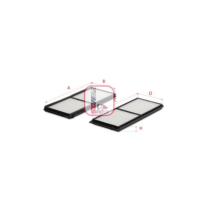 Filter, cabin air (S 3219 C)