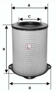 Air Filter (S 7587 A)