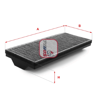 Filter, cabin air (S 4345 CA)