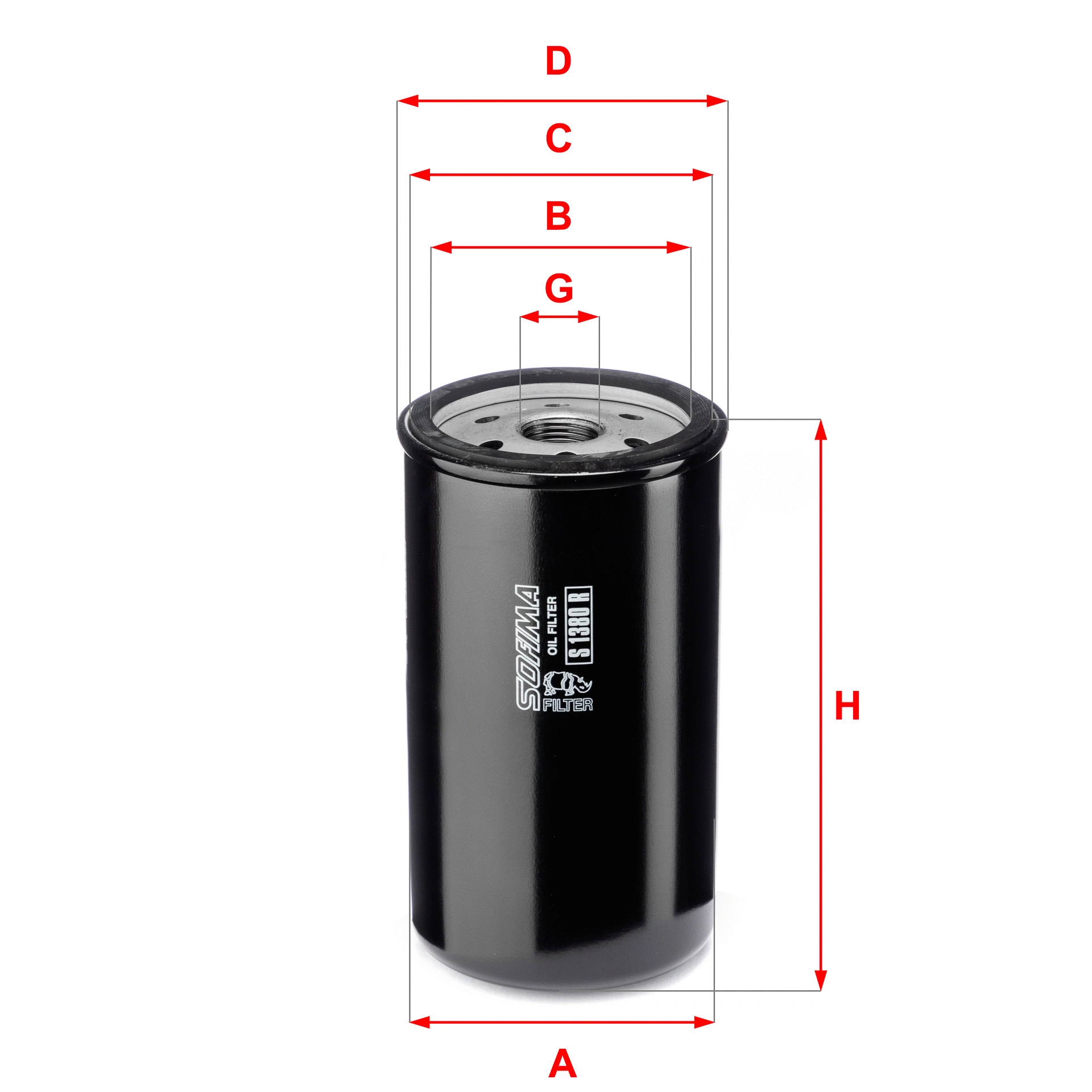 Oil Filter (S 1380 R)