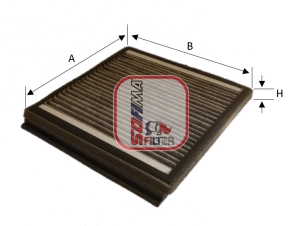 Filter, cabin air (S 4235 CA)