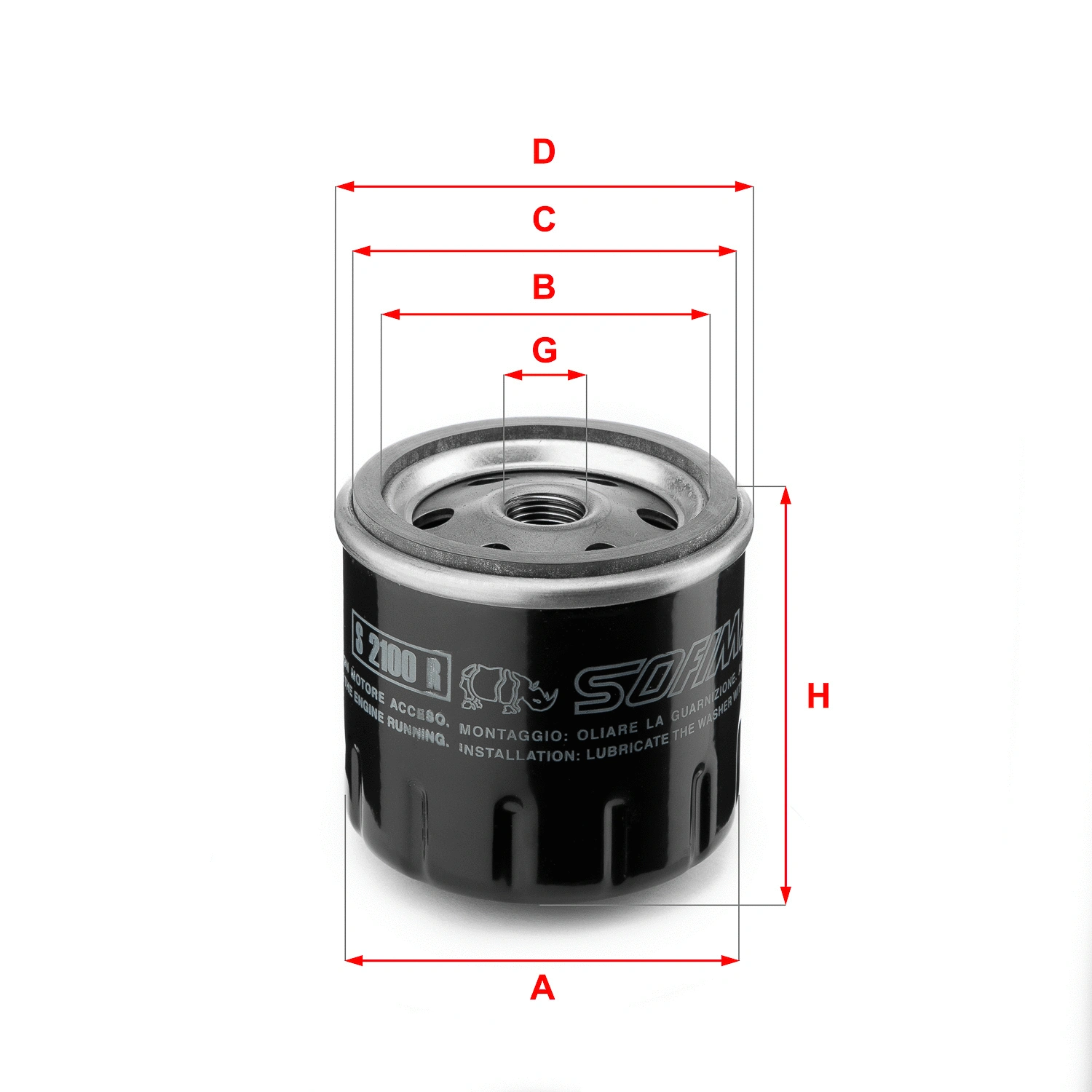 Oil Filter (S 2100 R)