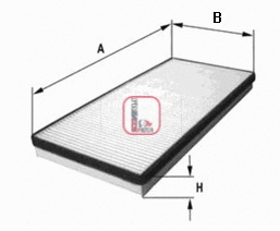 Filter, cabin air (S 3065 C)