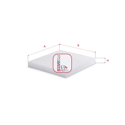 Filter, cabin air (S 3525 C)
