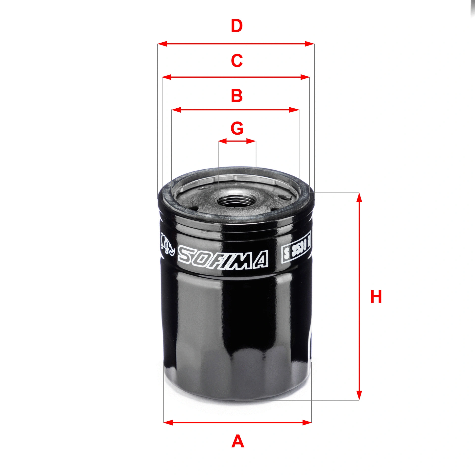 Oil Filter (S 3530 R)