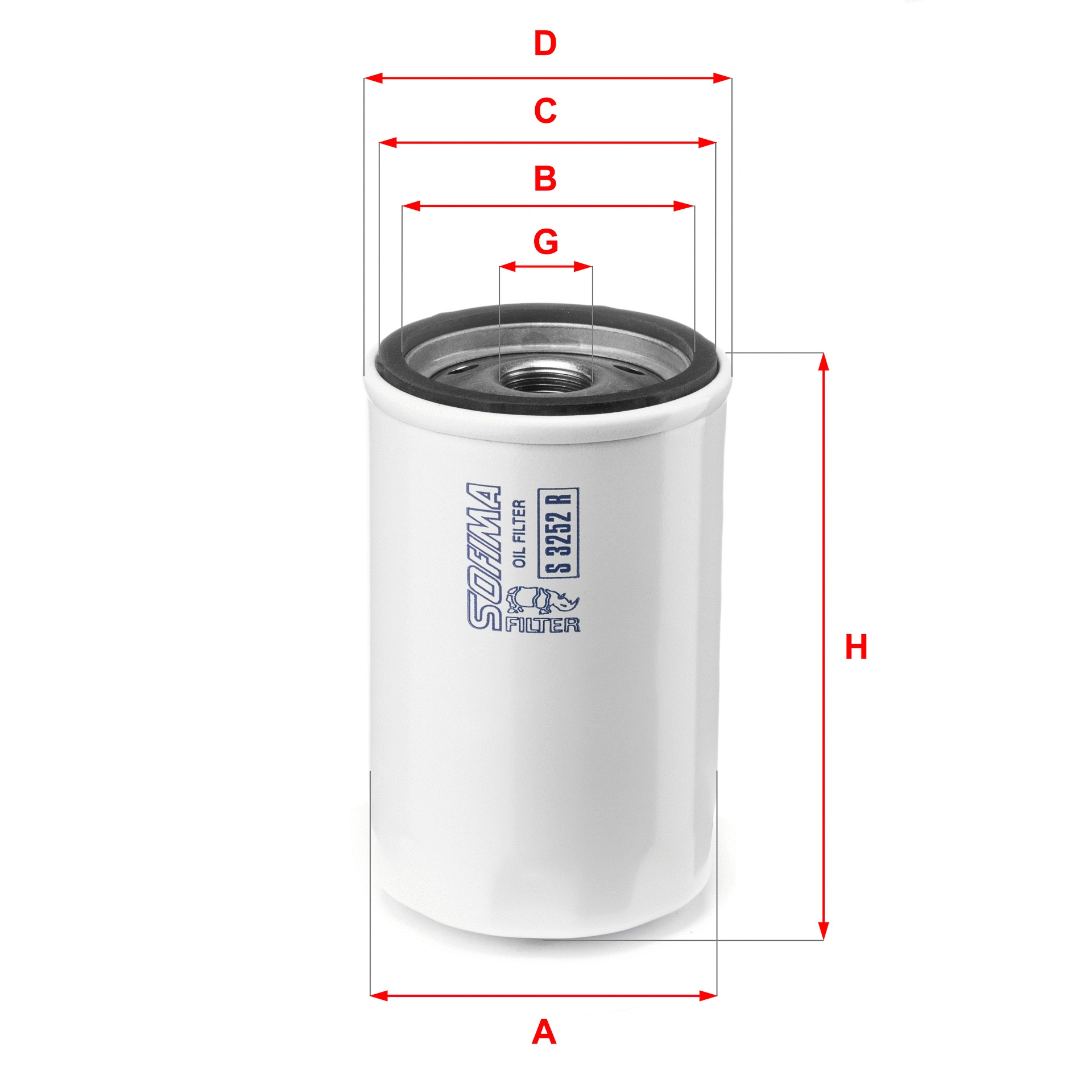 Oil Filter (S 3252 R)