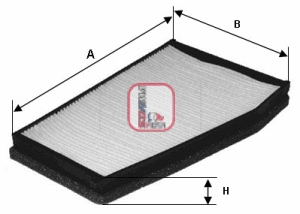 Filter, cabin air (S 3085 C)